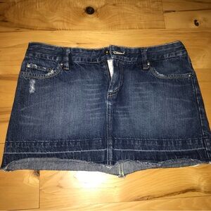 American Eagle Denim Mini Skirt